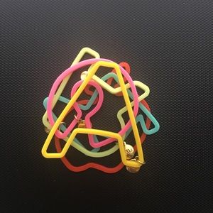 MARC by MARC JACOBS gummy bracelet stack